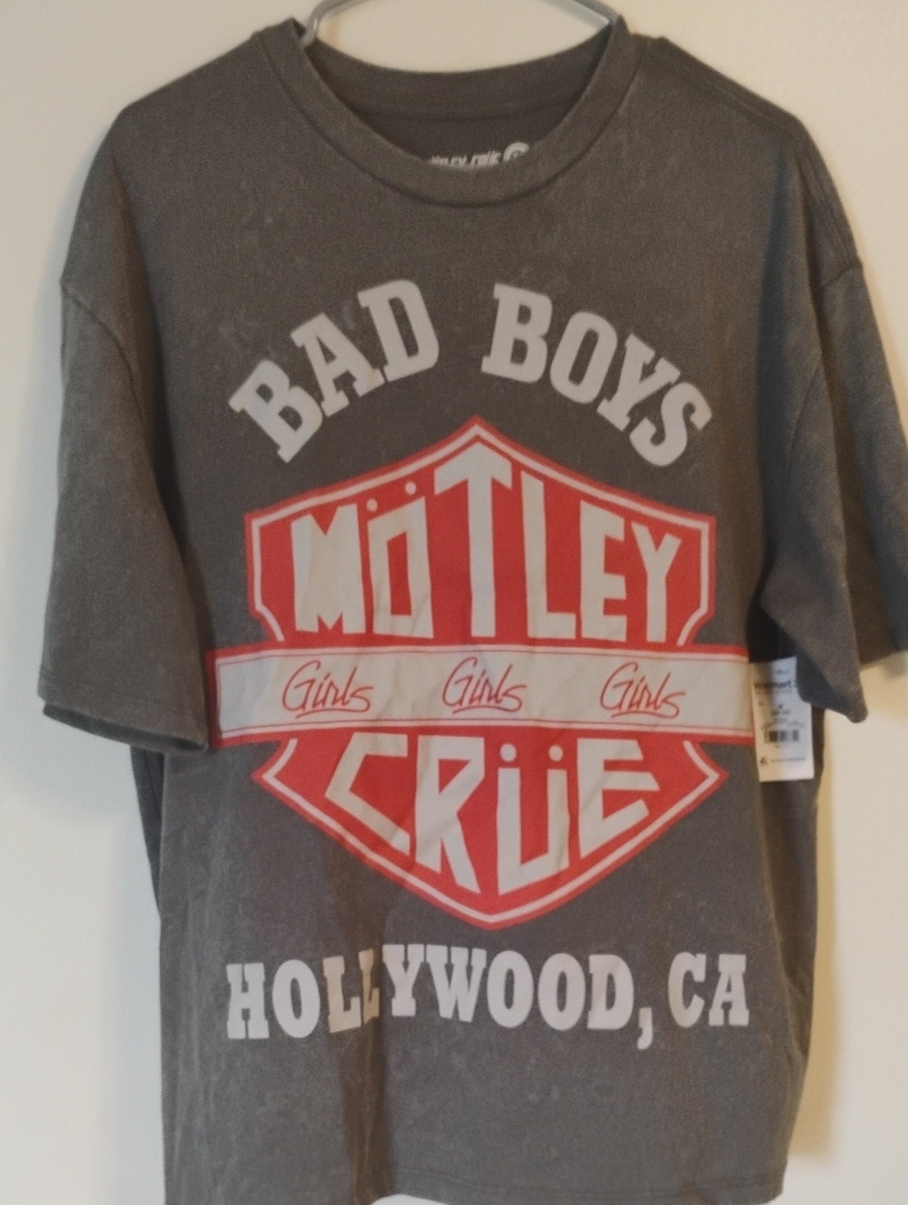 💀 Motley Crue Short Sleeve Shirt NWT 🎸 Size Medium